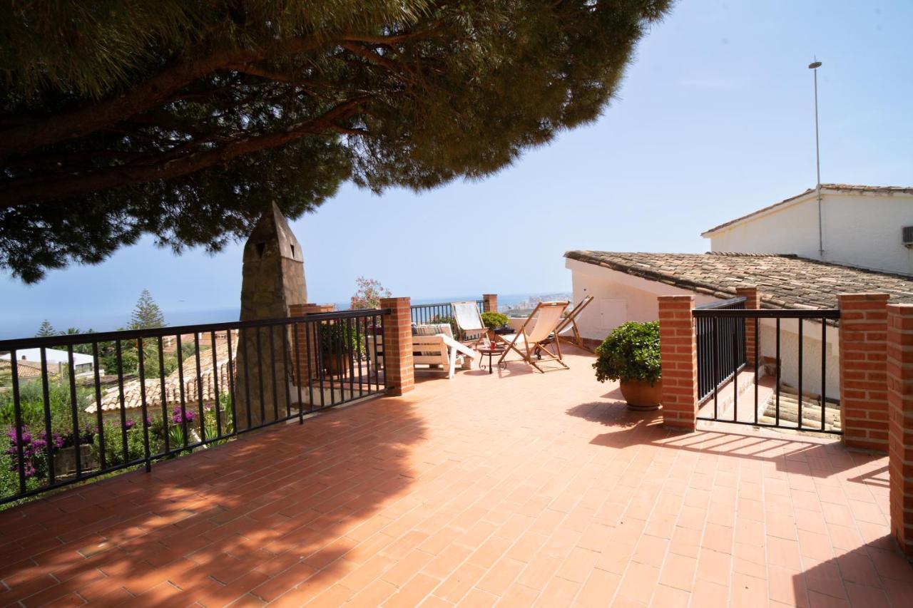 Casa Ancladero Big Rooftop Terrace, 2 Bedroom Guesthouse W Garden And View Fuengirola Exterior foto